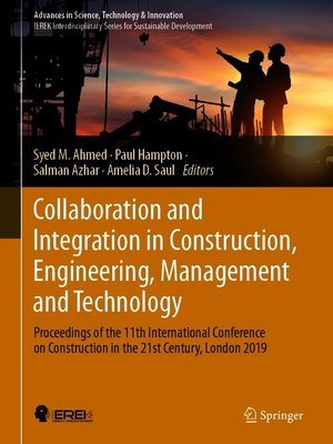 cover image of Collaboration and Integration in Construction, Engineering, Management and Technology
